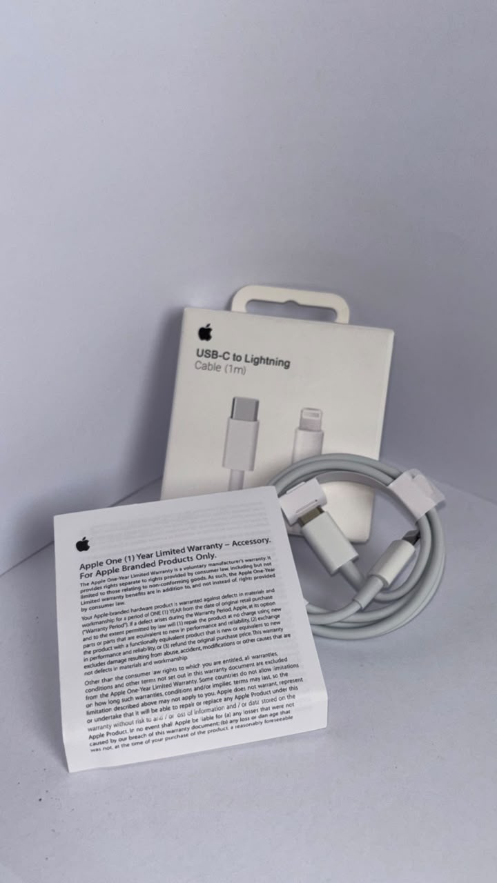 Iphone Cable 20W C type to Lightning
