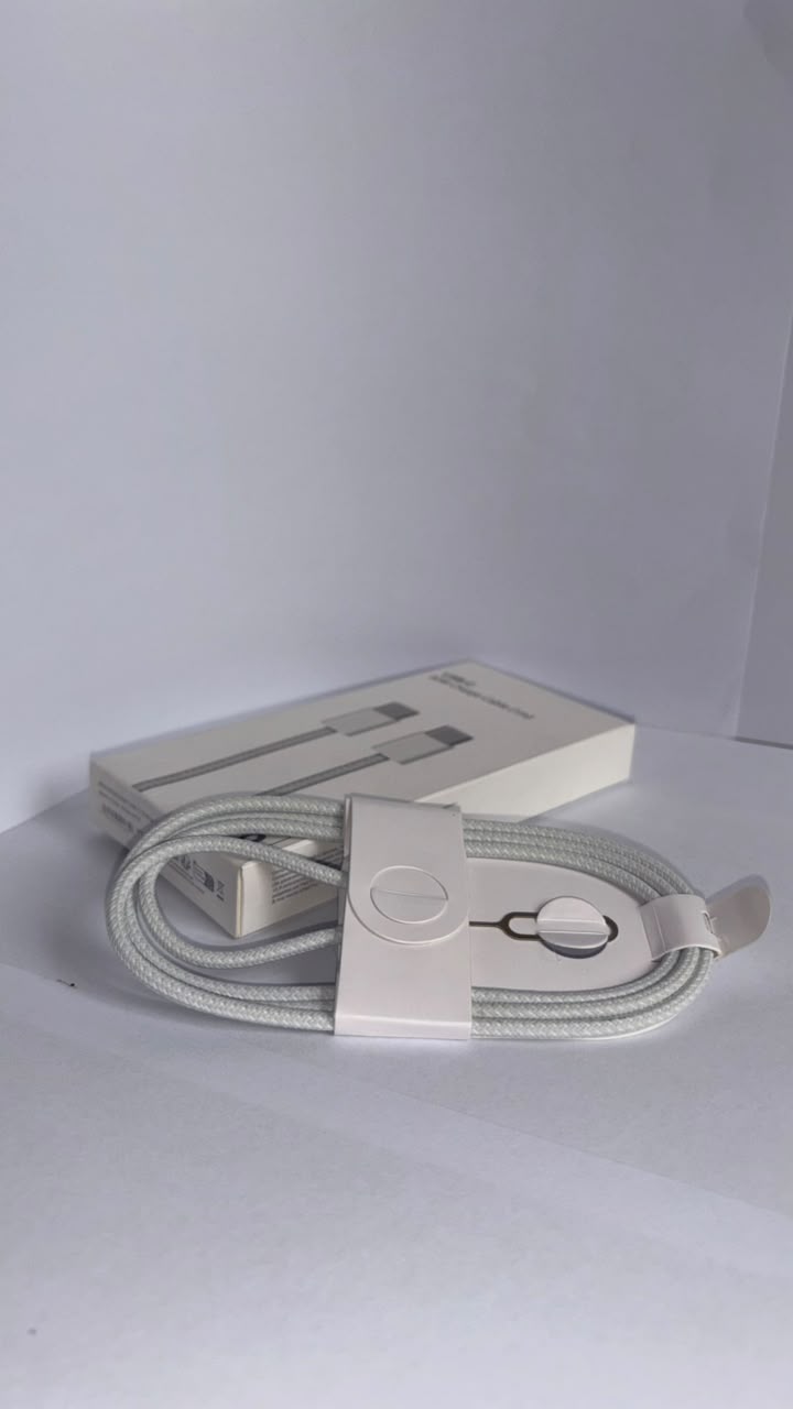 USB-C to USB-C Fast Charging Cable  | Fast Charge 60W (1m)
